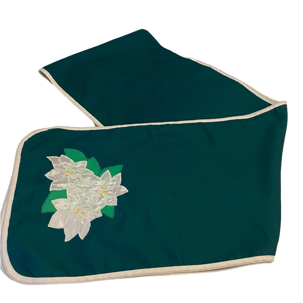 Vintage handmade Christmas table runner